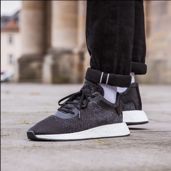 Men’s Adidas WH NMD R2 “Wings + Horns” : Black - Picture 1 of 8